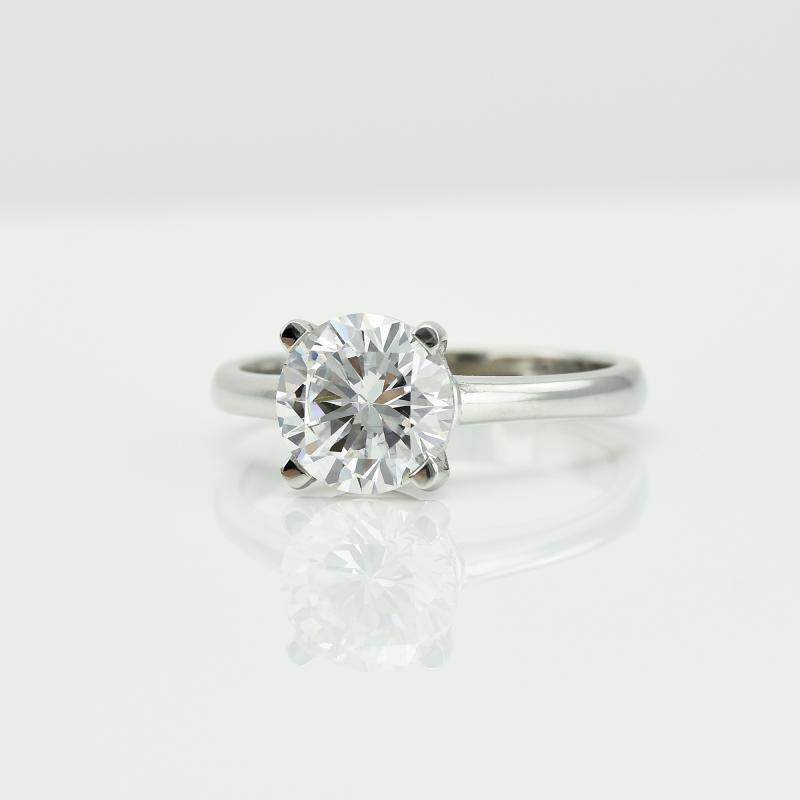 Platinový diamantový prsteň 23950