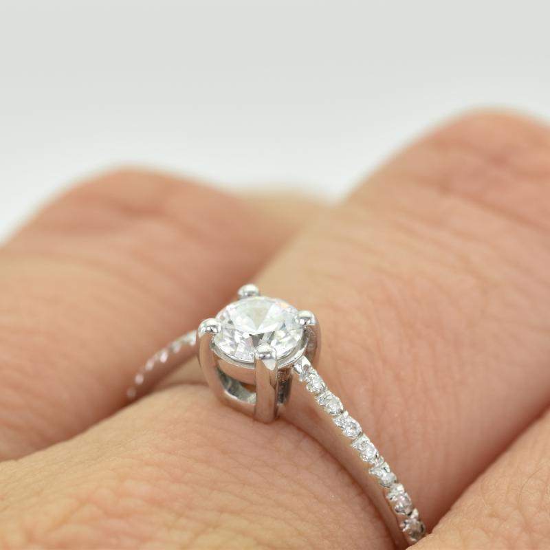 Diamantový zásnubný prsteň 24160