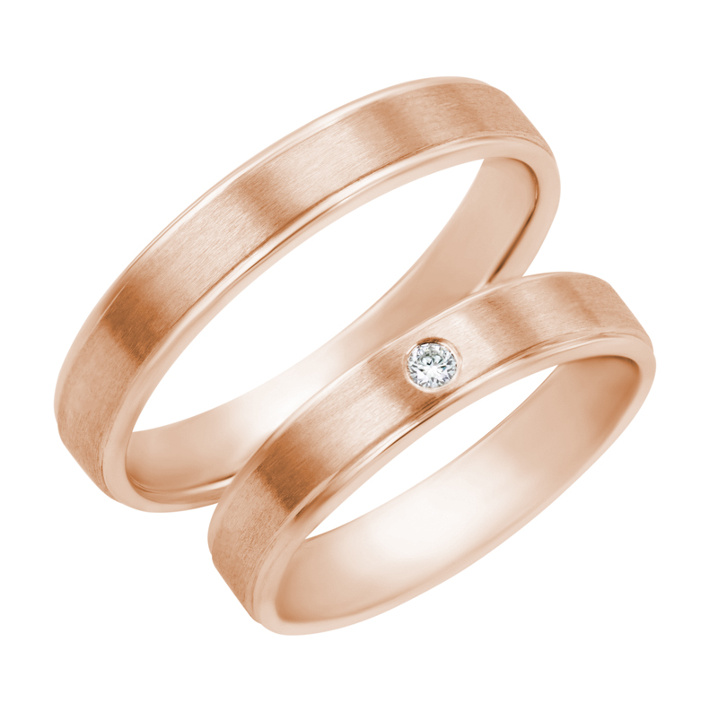 Prstene z ružového zlata 32130