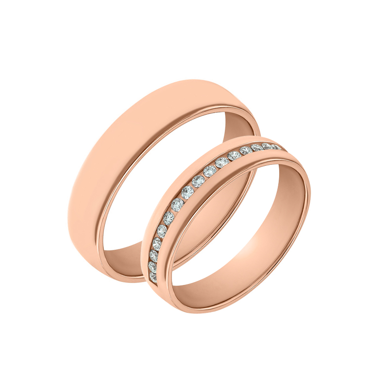 Prstene z ružového zlata 33750