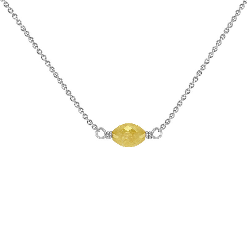 Zlatý náhrdelník s diamantom 37620