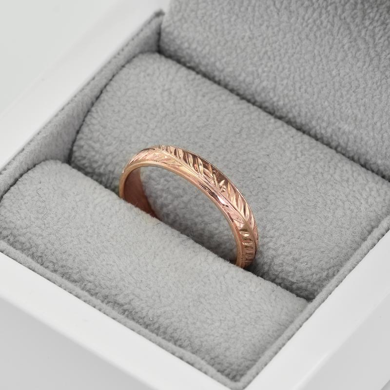 Zlatý svadobný prsteň 40430