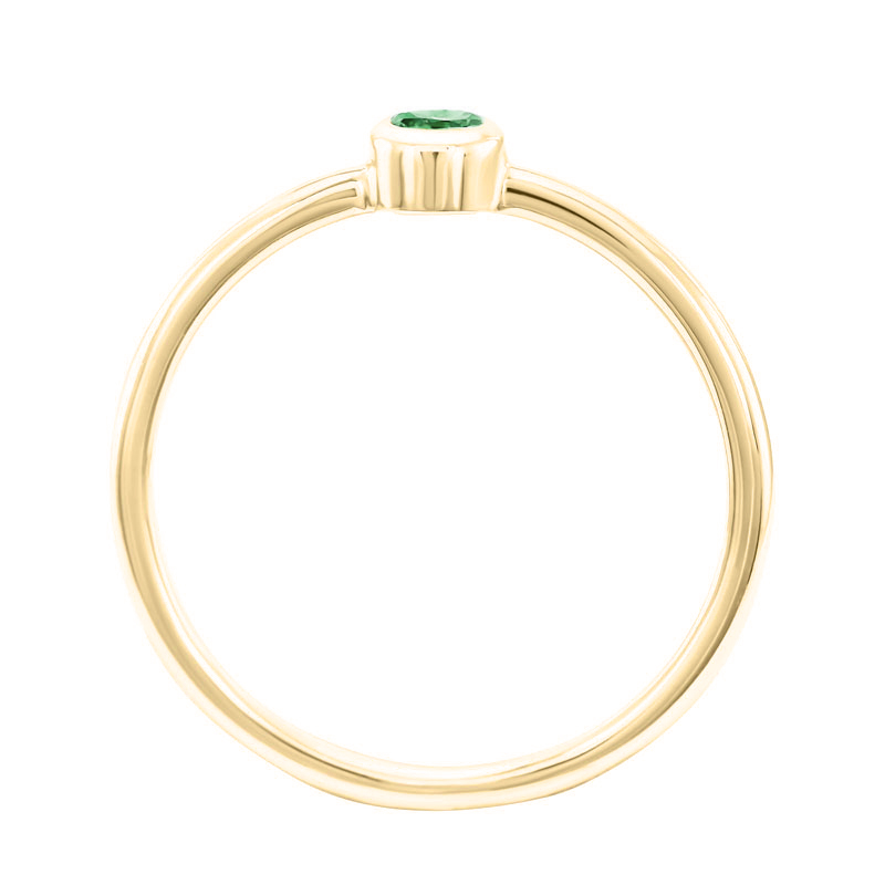 Zlatý minimalistický prsteň 41350