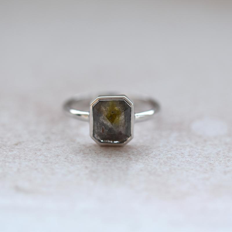 Zlatý prsteň s emerald diamantem 51020