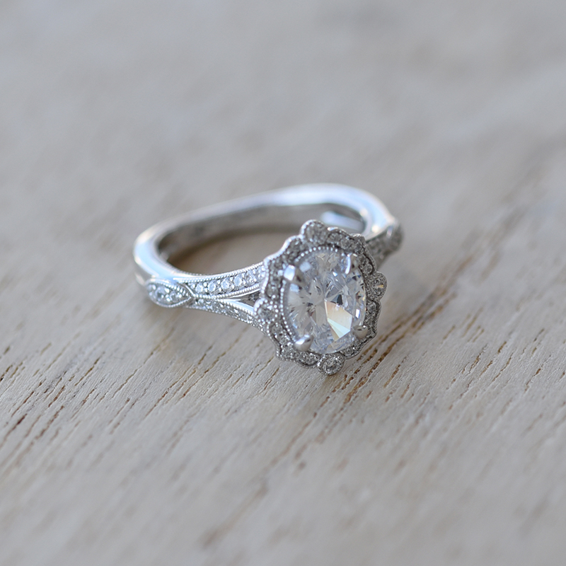 Diamantový prsteň 60950