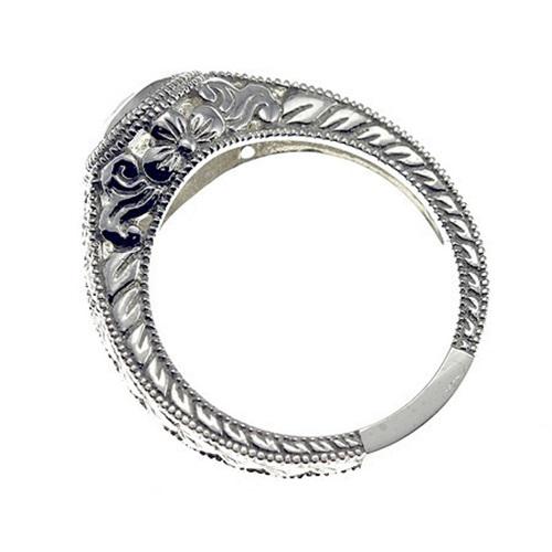 Zlatý prsteň s modrým diamantom Allynah 7040