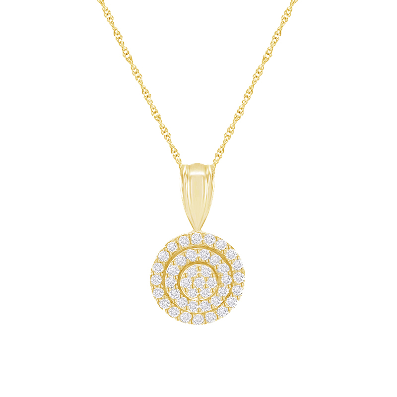 Diamantový náhrdelník zo zlata Saundra 76300