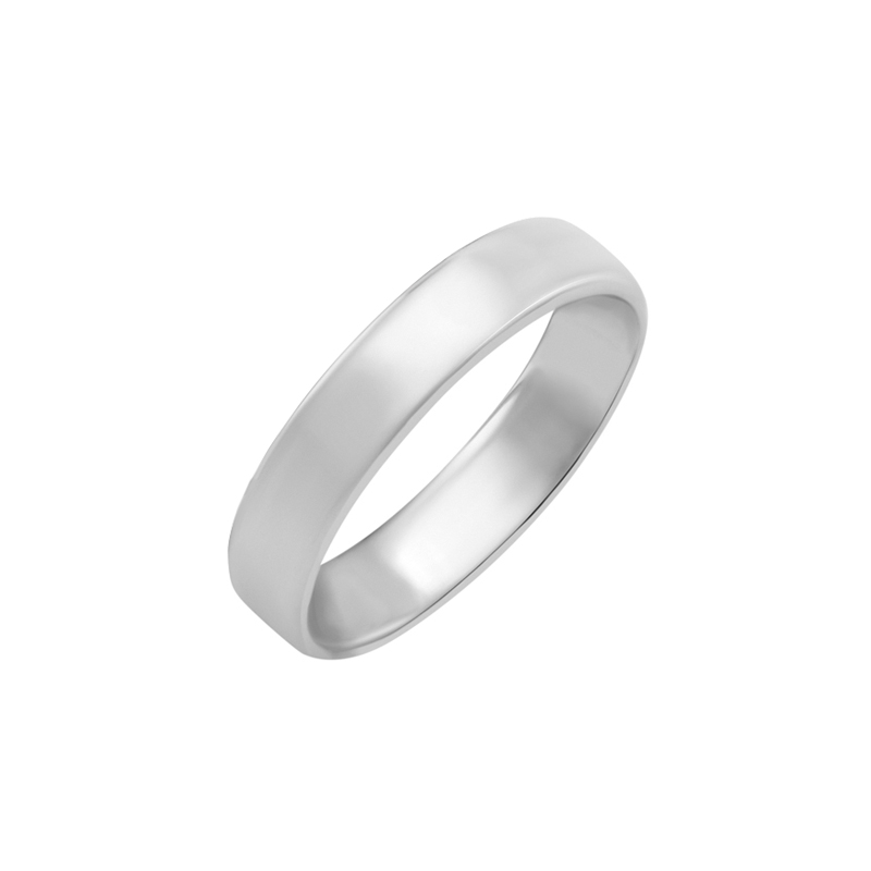 Platinový minimalistický eternity prsteň s diamantmi 77640