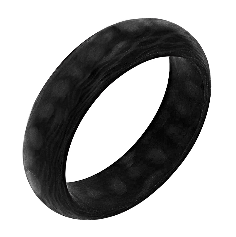 Pánský snubný prsteň z karbonu 80030
