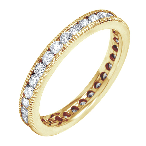 Zlatý prsteň s diamantmi 80650