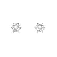 Elegantné diamantové náušnice Romaine