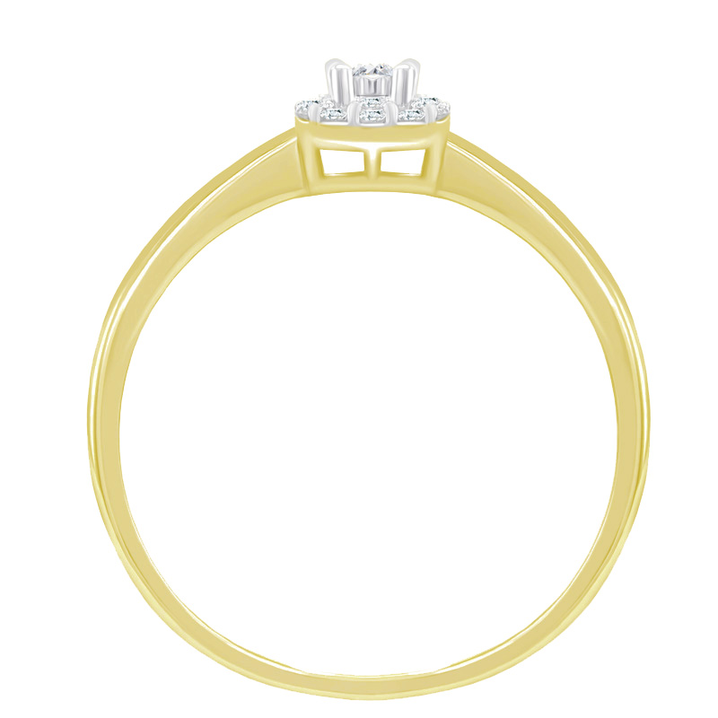 Zásnubný prsteň plný diamantov 91530