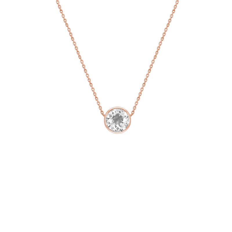 Zlatý náhrdelník s lab-grown diamantom Tazmin
