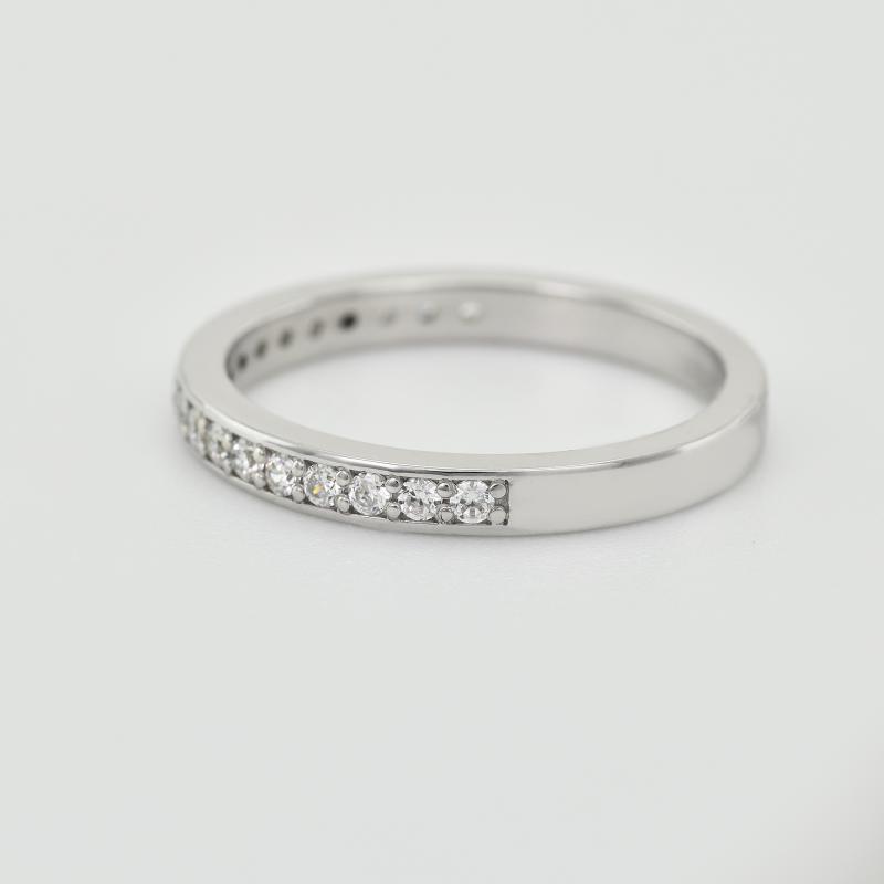Eternity prsteň s lab-grown diamantmi a pánsky komfortný prsteň Siem 102181