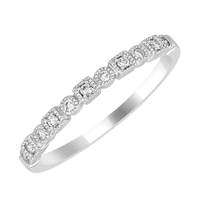 Eternity prsteň zdobený lab-grown diamantmi Alyx