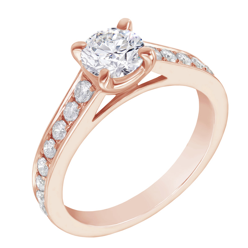 Zásnubný prsteň s diamantmi Riley 117901