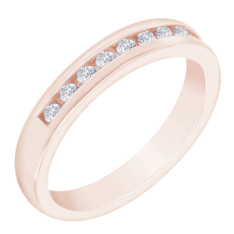 Platinový prsteň plný diamantov Evaly 120071