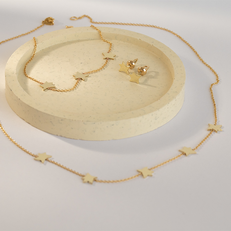 Strieborná kolekcia šperkov s prívesoky Malý princ 120861