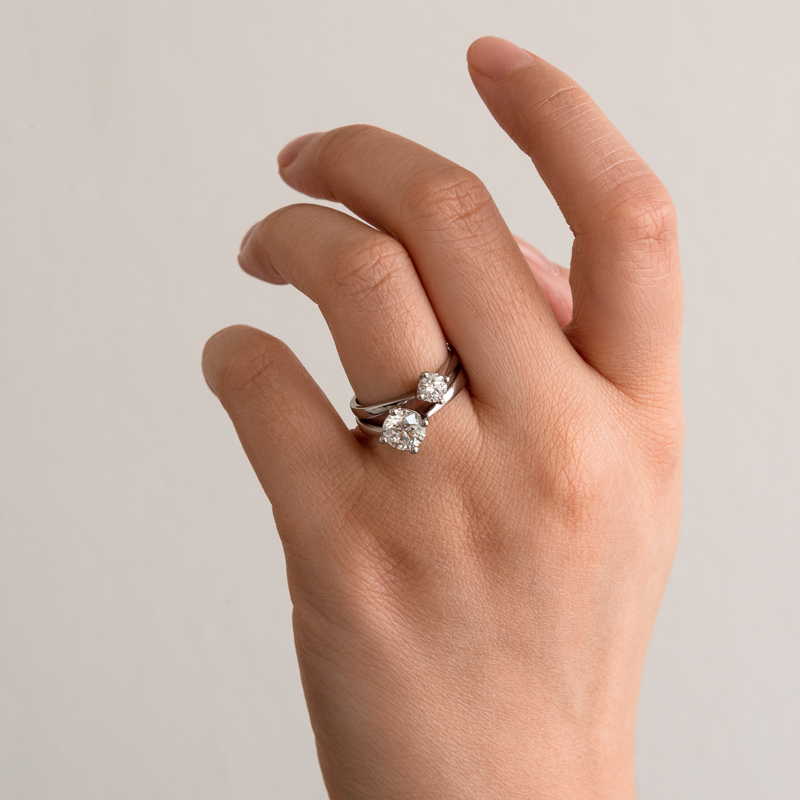 Zásnubný prsteň s diamantom Maya 120961