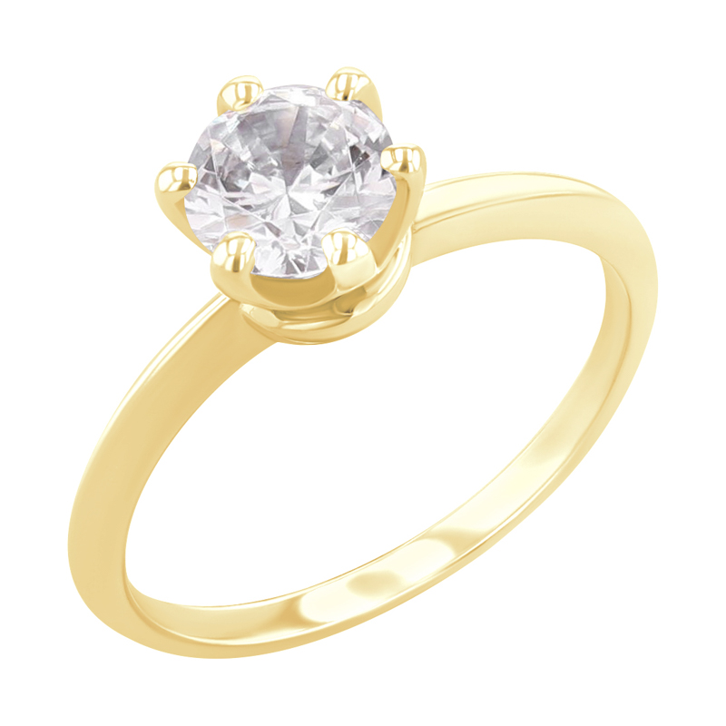 Zásnubný prsteň s diamantom Orrisa 122051