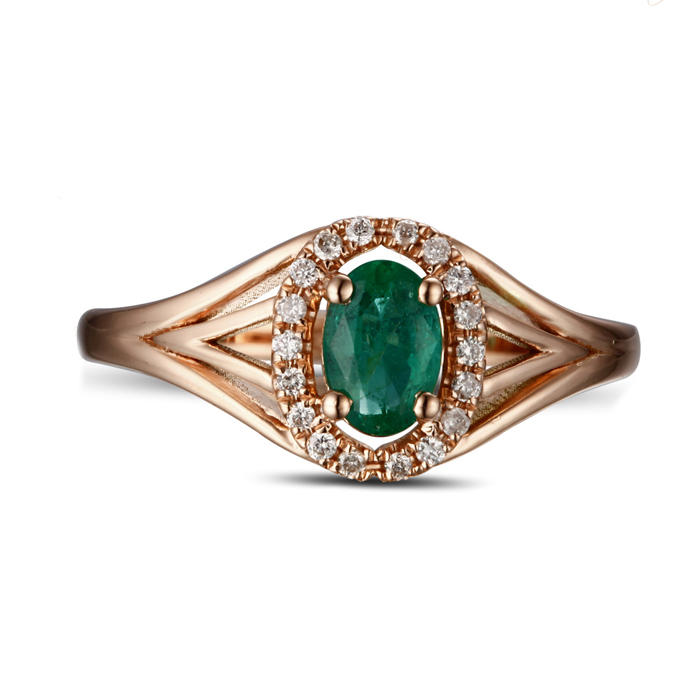 Smaragdový prsteň 12641