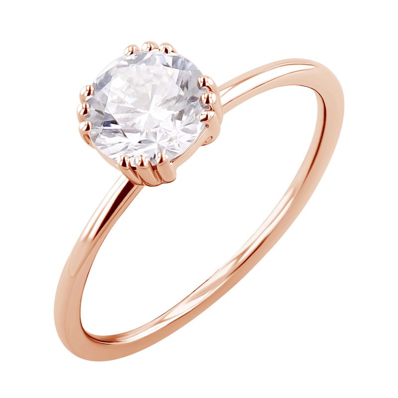 Zásnubný prsteň s lab-grown diamantom Evelle 127401