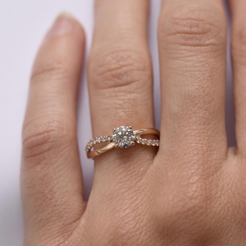 Zásnubný prsteň s diamantmi Sasia 13651
