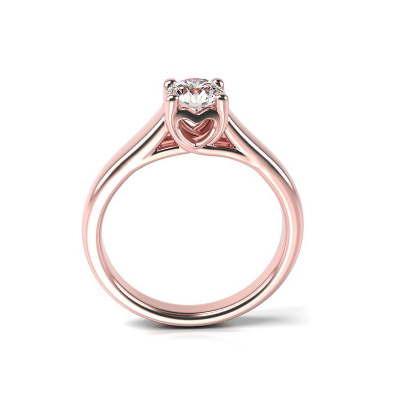 Zásnubný prsteň s diamantom 13931