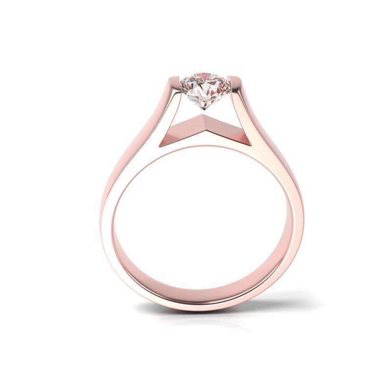 Diamantový zásnubný prsteň 14111