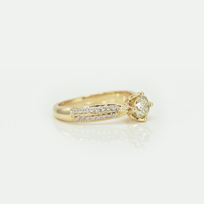 Zásnubný prsteň s diamantmi 15211