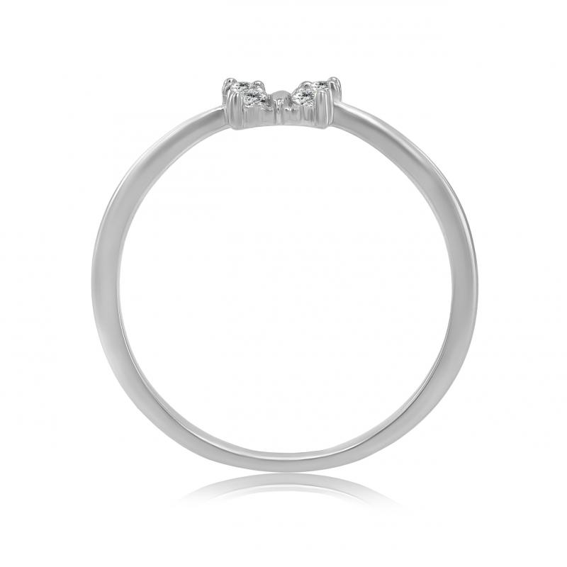 Zásnubný prsteň s diamantmi 20441