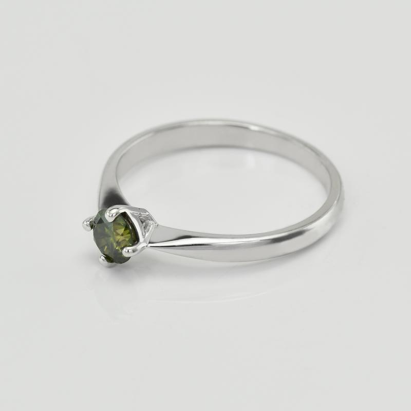 Prsteň s farebným diamantom 21331