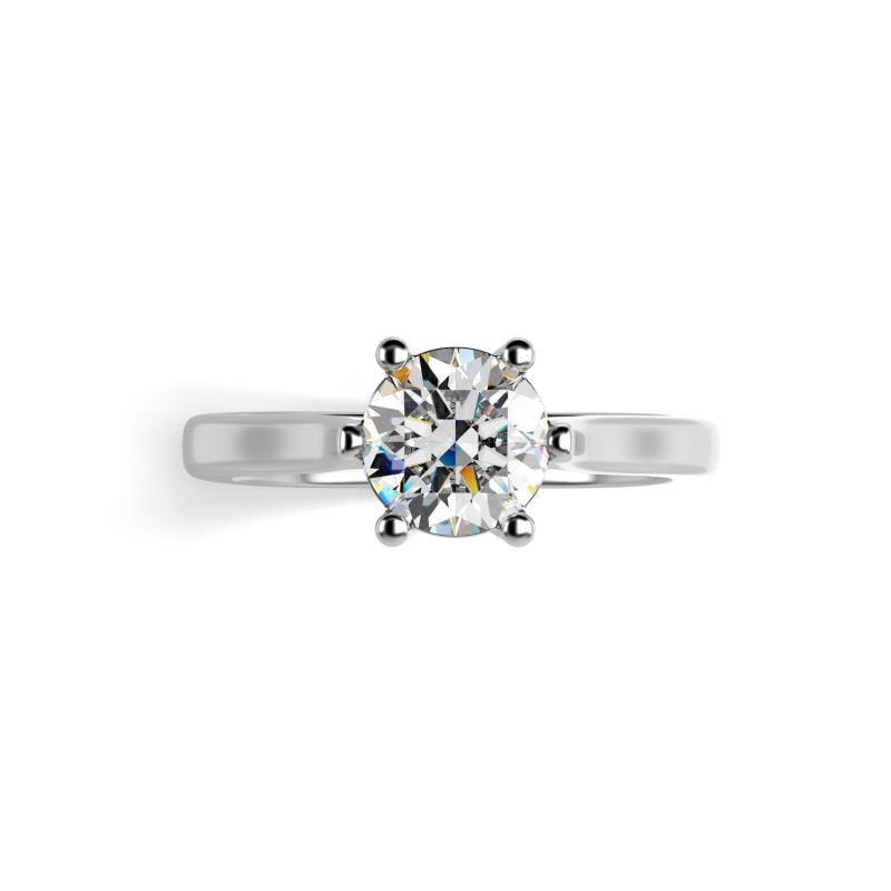Diamantový zásnubný prsteň 23351