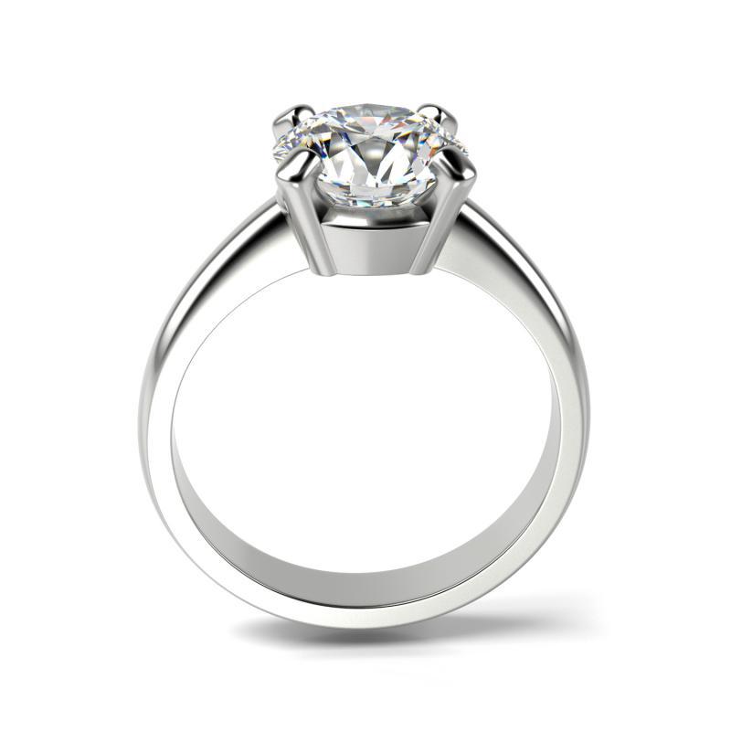 Diamantový platinový prsteň 23941