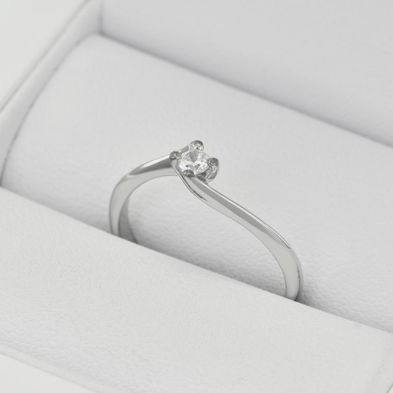 Diamantový zásnubný prsteň 25541