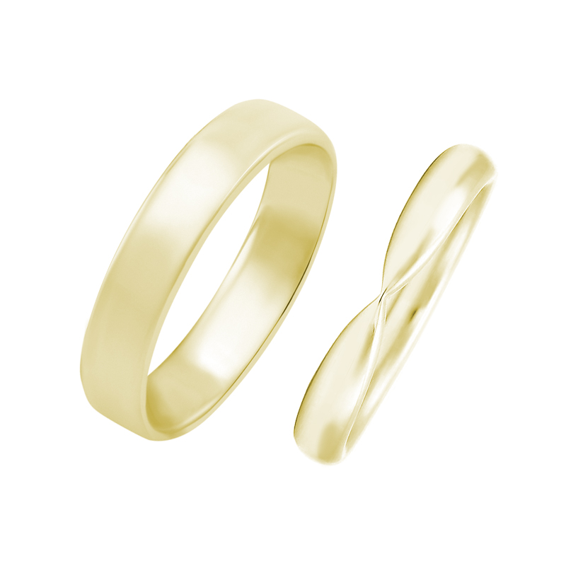 Zlaté svadobné prstene 29381