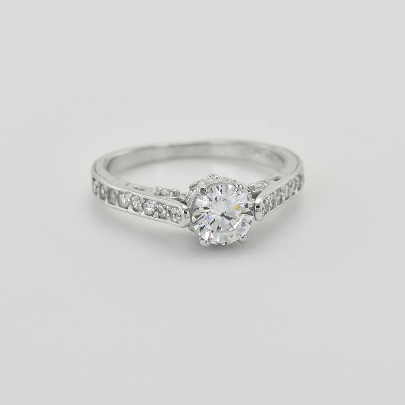Zásnubný prsteň s diamantmi 29651