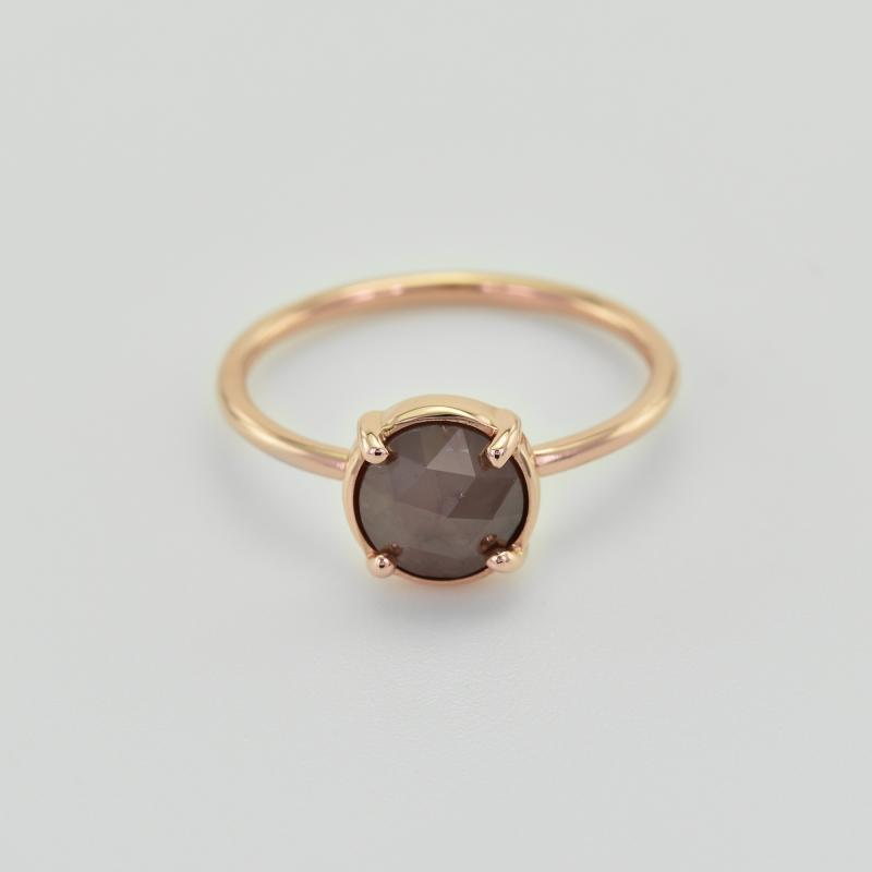 Solitaire diamantový prsteň zo zlata