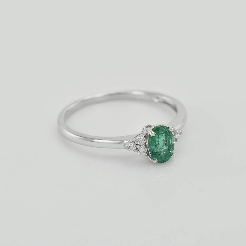 Smaragdový prsteň 35121