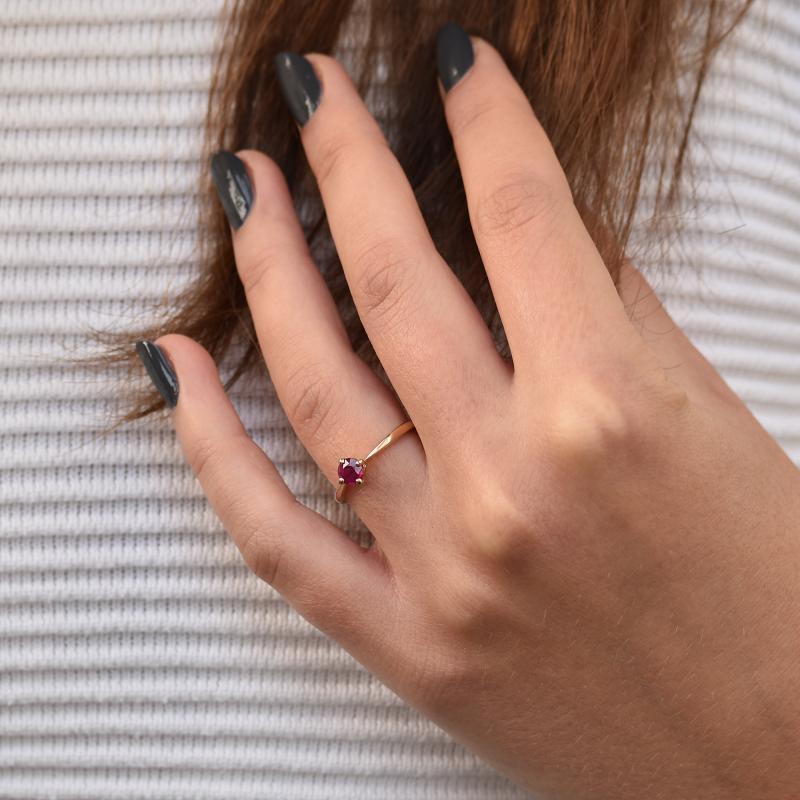 Rubínový prsteň 36041
