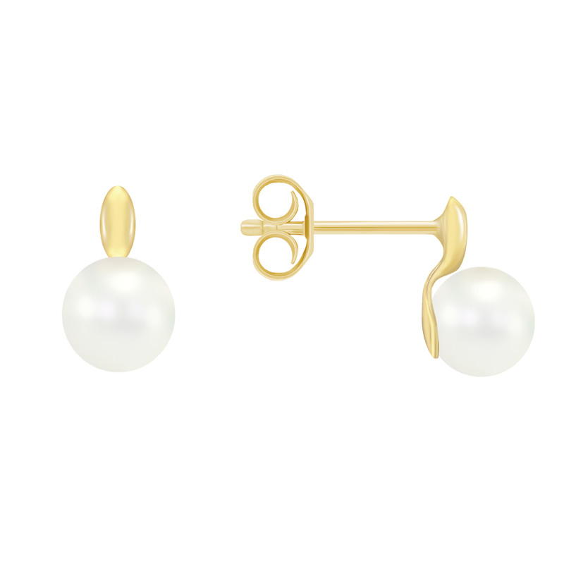 Elegantné perlové náušnice Florel 42711