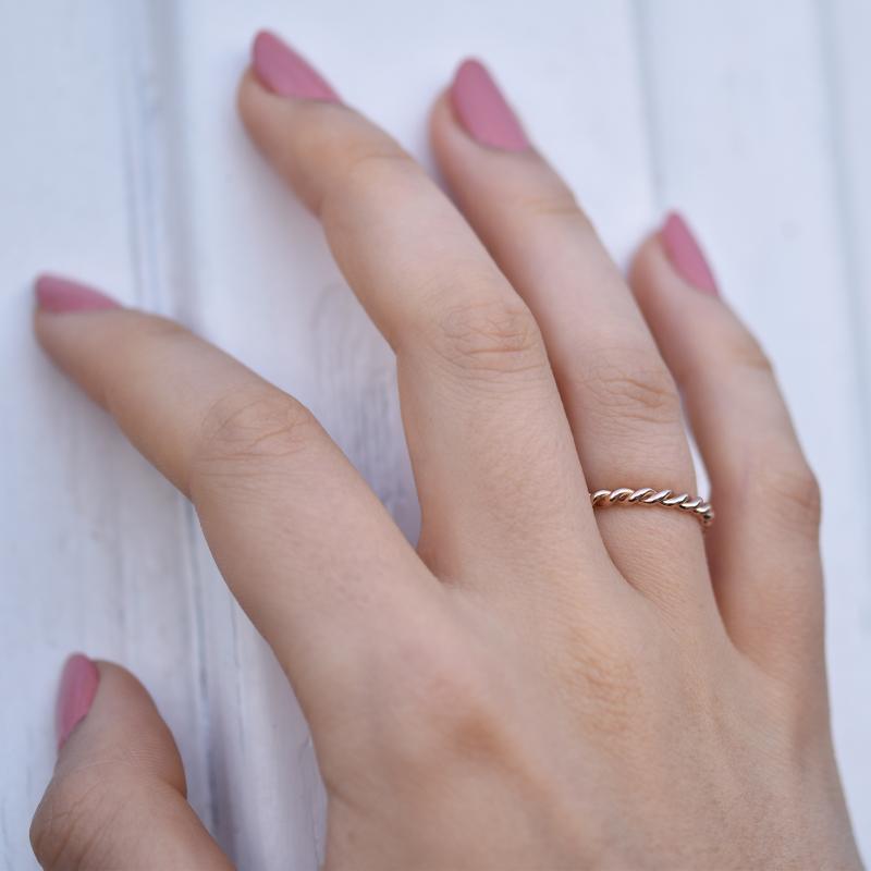 Zlatý svadobný prsteň 45481