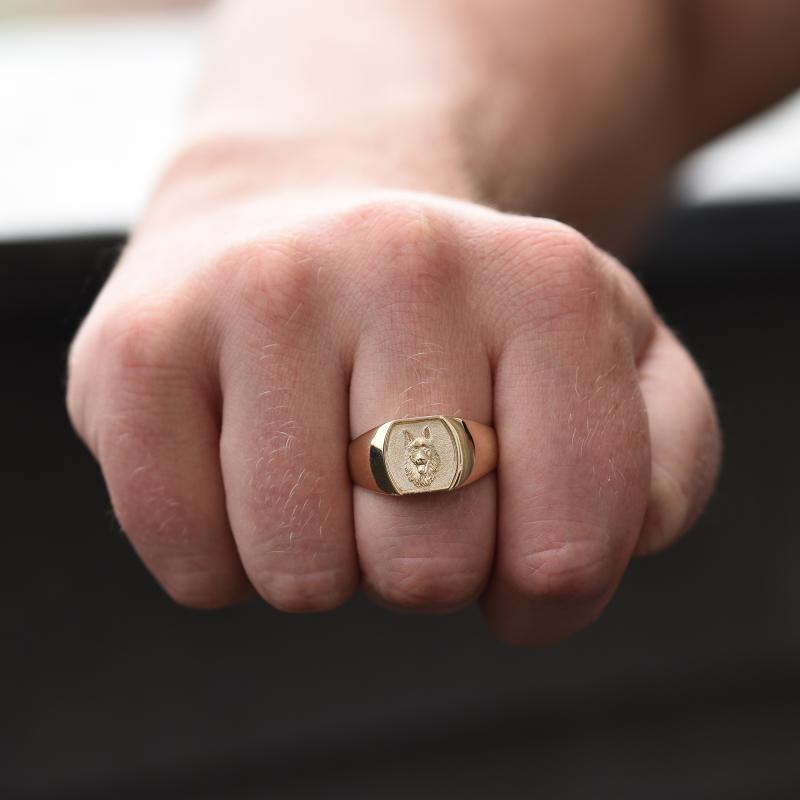 Pánsky prsteň s gravírom vlastnej voľby 47261