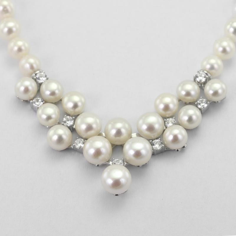 Romantický perlový náhrdelník 50781