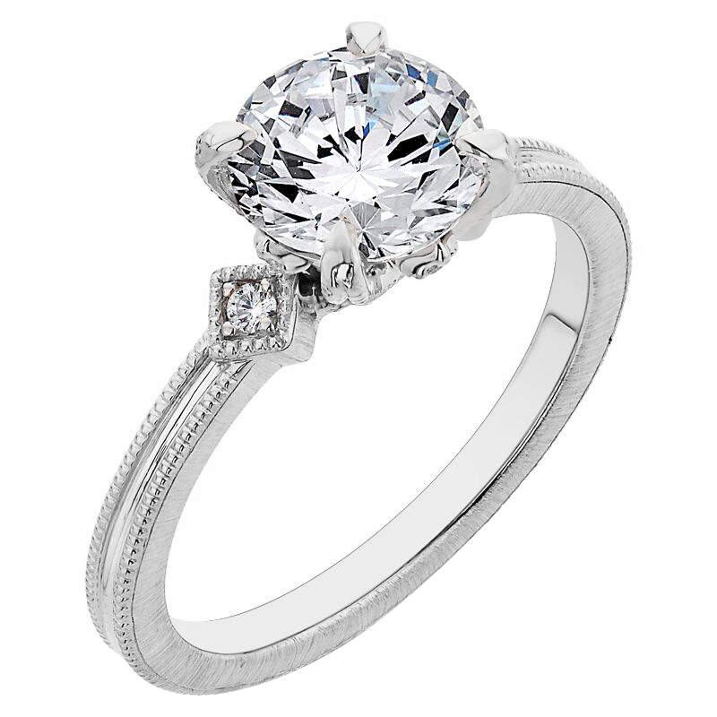 Zásnubný diamantový prsteň