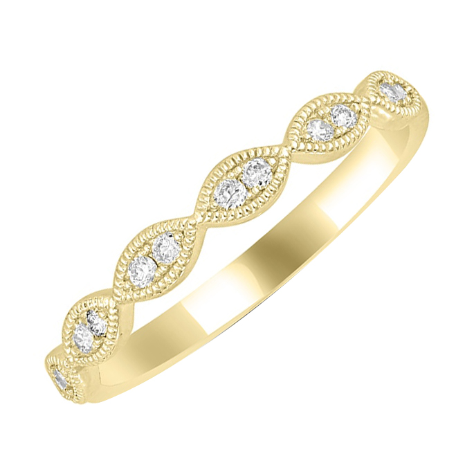 Diamantový prsteň zo zlata 59591