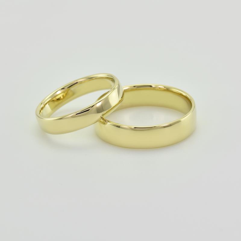 Komfortné svadobné prstene 61521