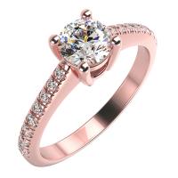 Zásnubný prsteň s lab-grown diamantmi Danias