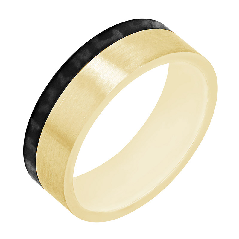 Pánský snubný prsteň zo zlata 80141