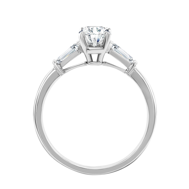 Diamantový prsteň z platiny Talena 8351